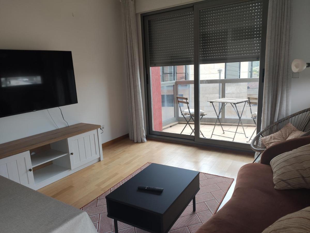 Apartamento Playa Ladeira Lägenhet Baiona Exteriör bild